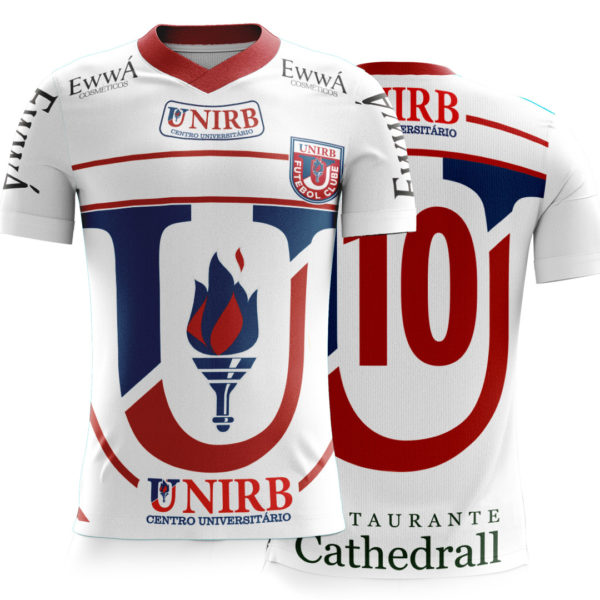 Camisa da unirbfc frente e verso