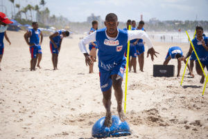 unirbfc treino na praia