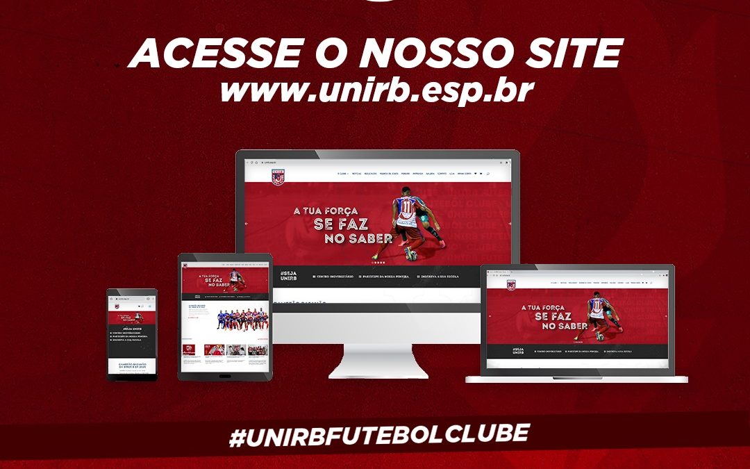 UNIRB FC LANÇA NOVO SITE OFICIAL