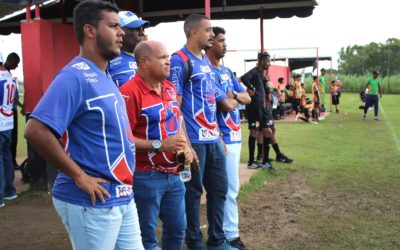 Comissão técnica do UNIRB FC marca presença na taça band de futebol de base